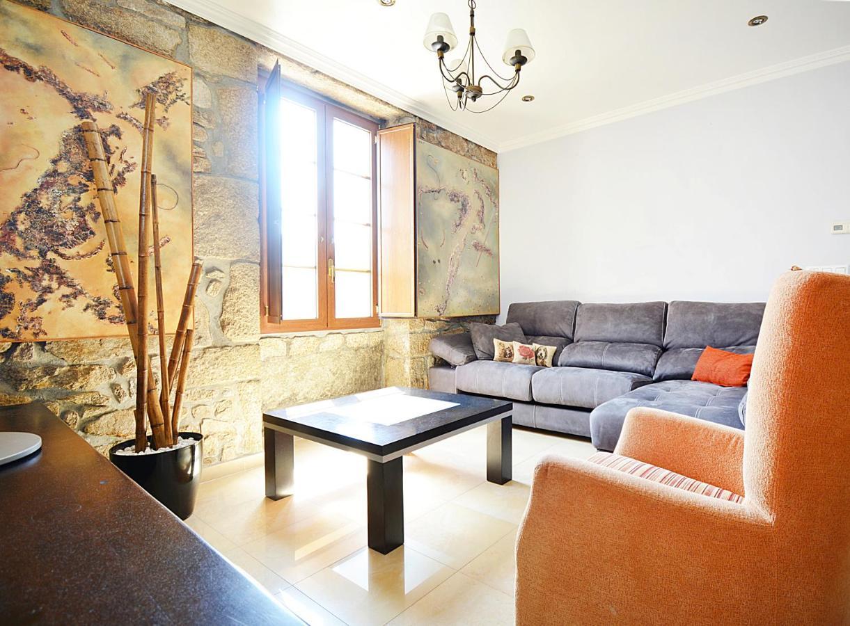 Galihost - Casa Con Precioso Jardin En Vilanova De Arousa Eksteriør bilde